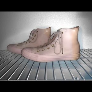 Pink Hightop Converse